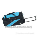 600D duffel bag with trolley travelling bag with wheel travel bag with wheels